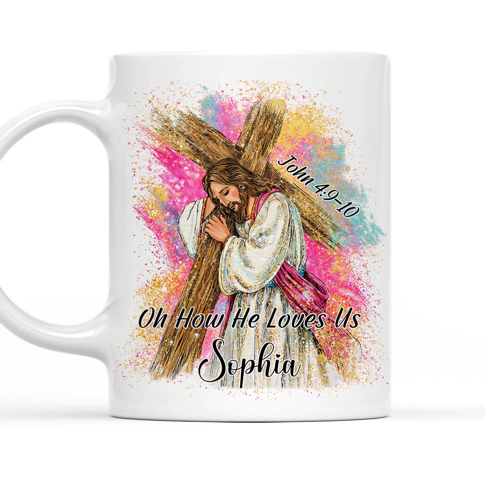 In His Love - Personalized Custom Coffee Mug