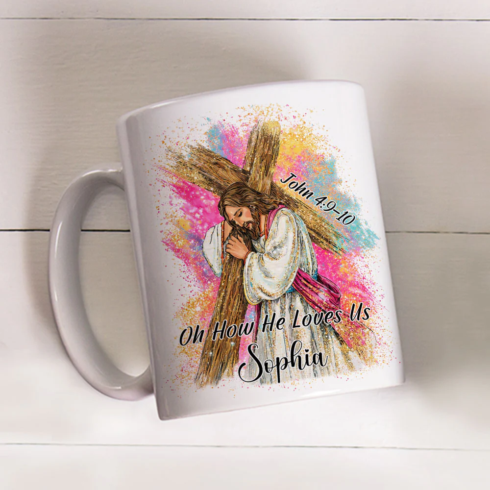 In His Love - Personalized Custom Coffee Mug - Image 2