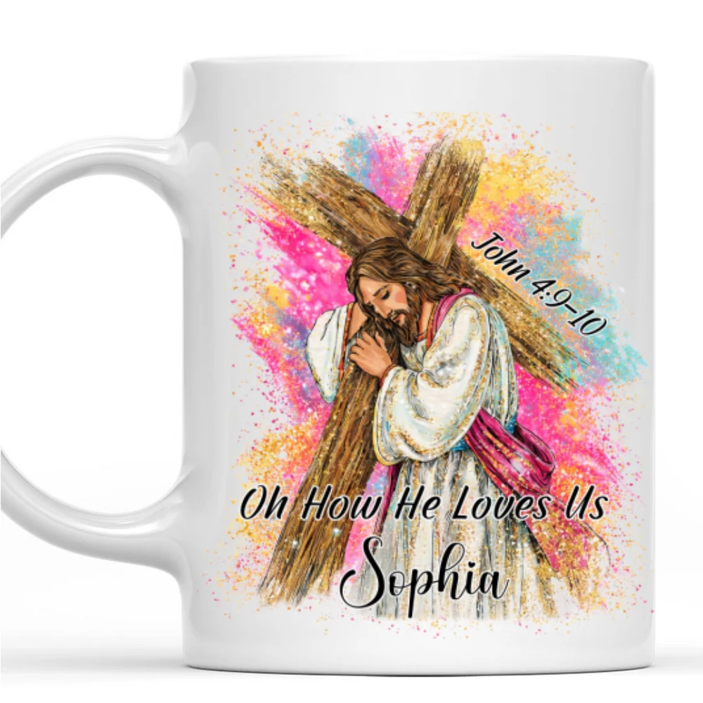 In His Love - Personalized Custom Coffee Mug - Image 7