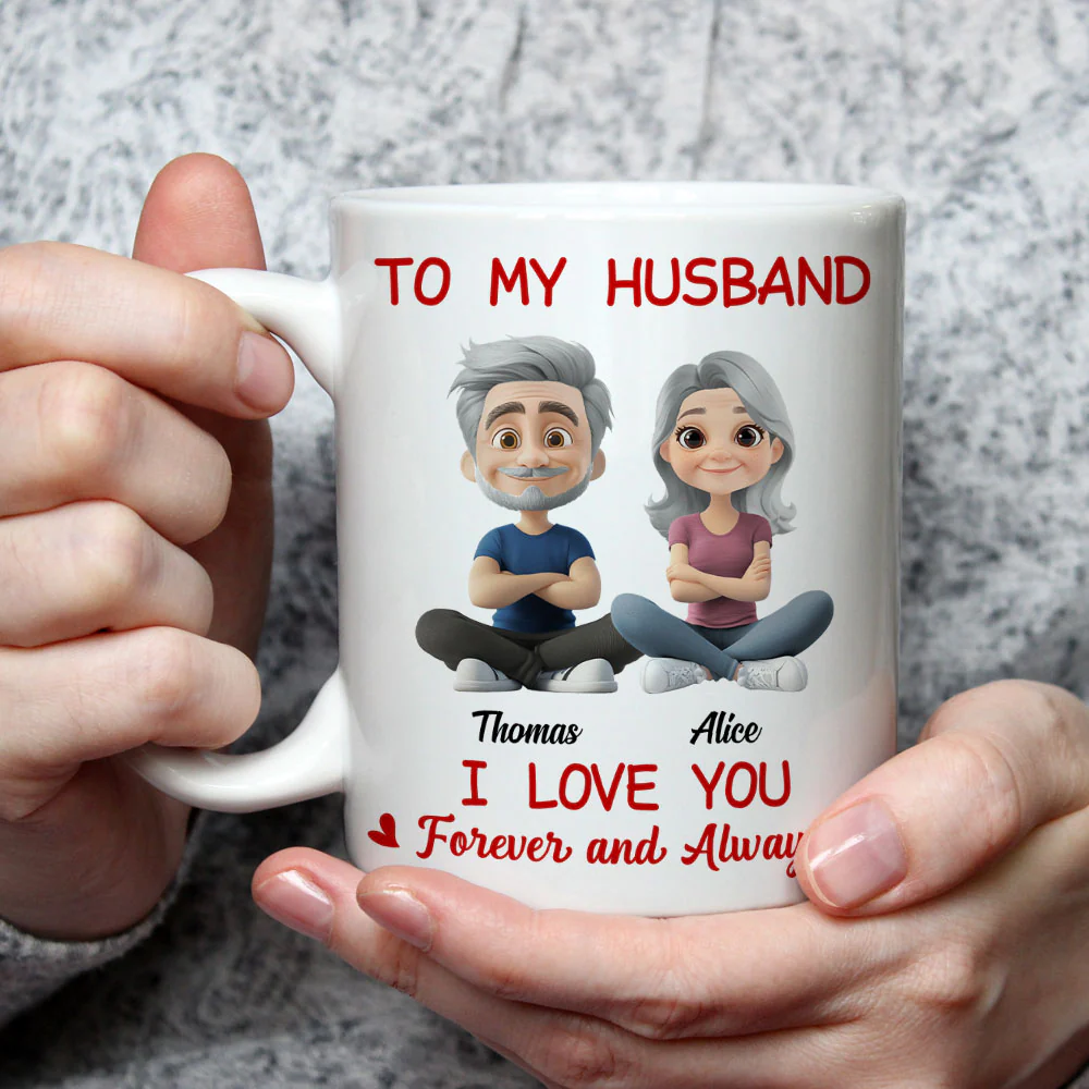 In Love With You - Personalized Custom Coffee Mug - Image 3