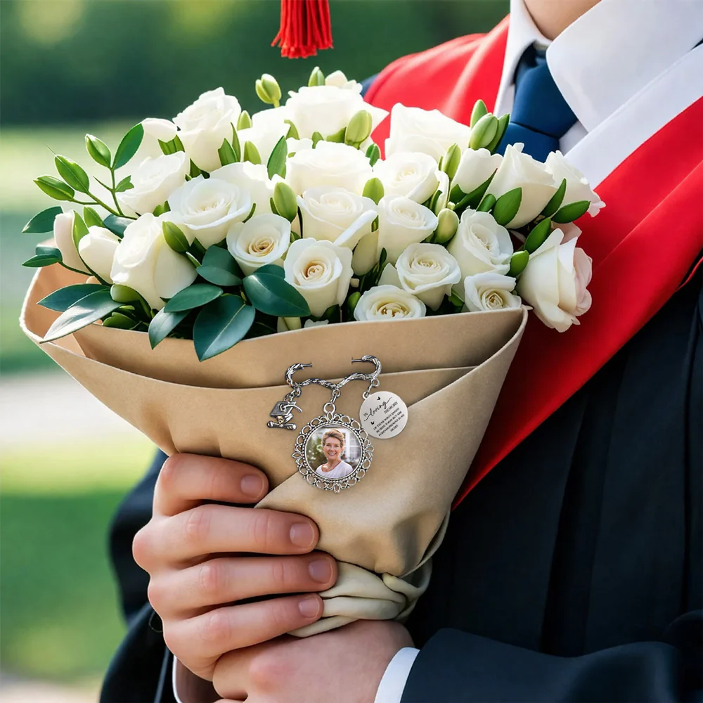 In Loving Memory - Personalized Custom Graduation Tassel Pin - Image 6