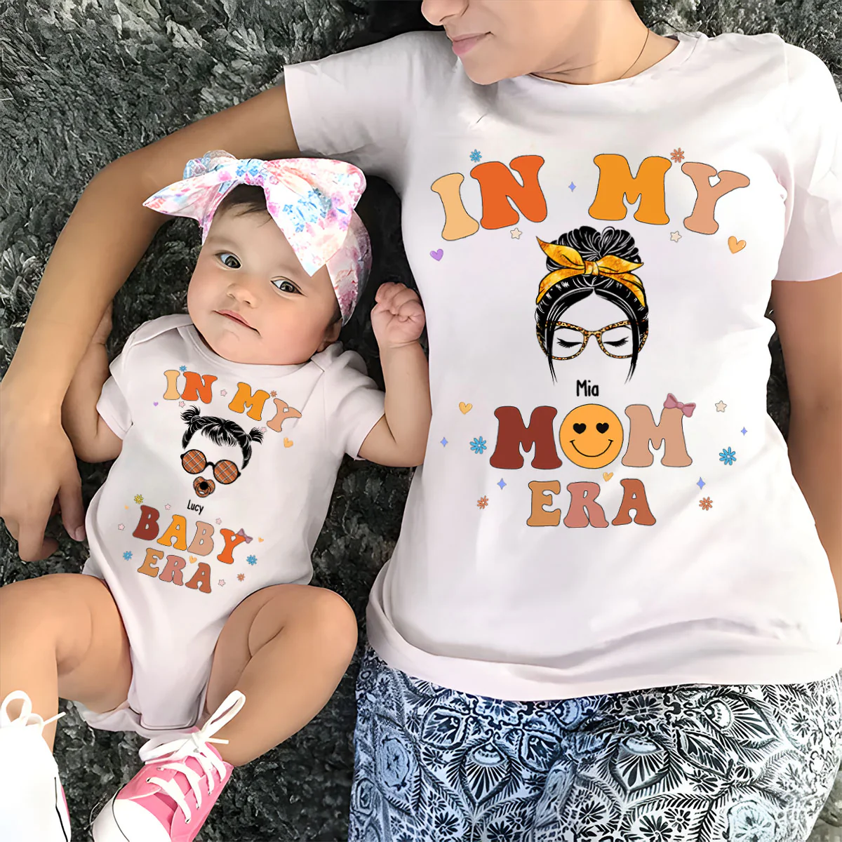 In My Baby Era - Personalized Custom Onesie