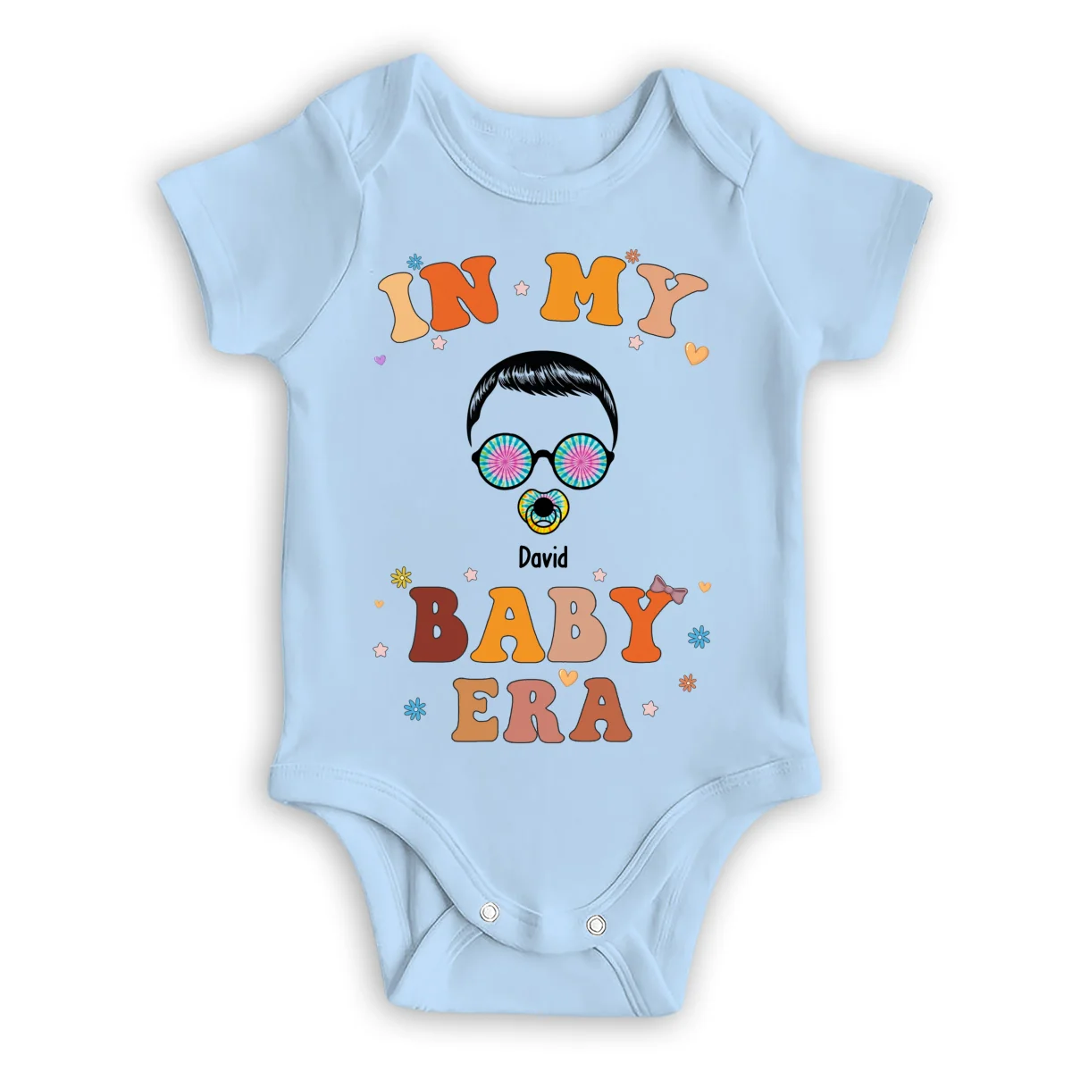 In My Baby Era - Personalized Custom Onesie - Image 8