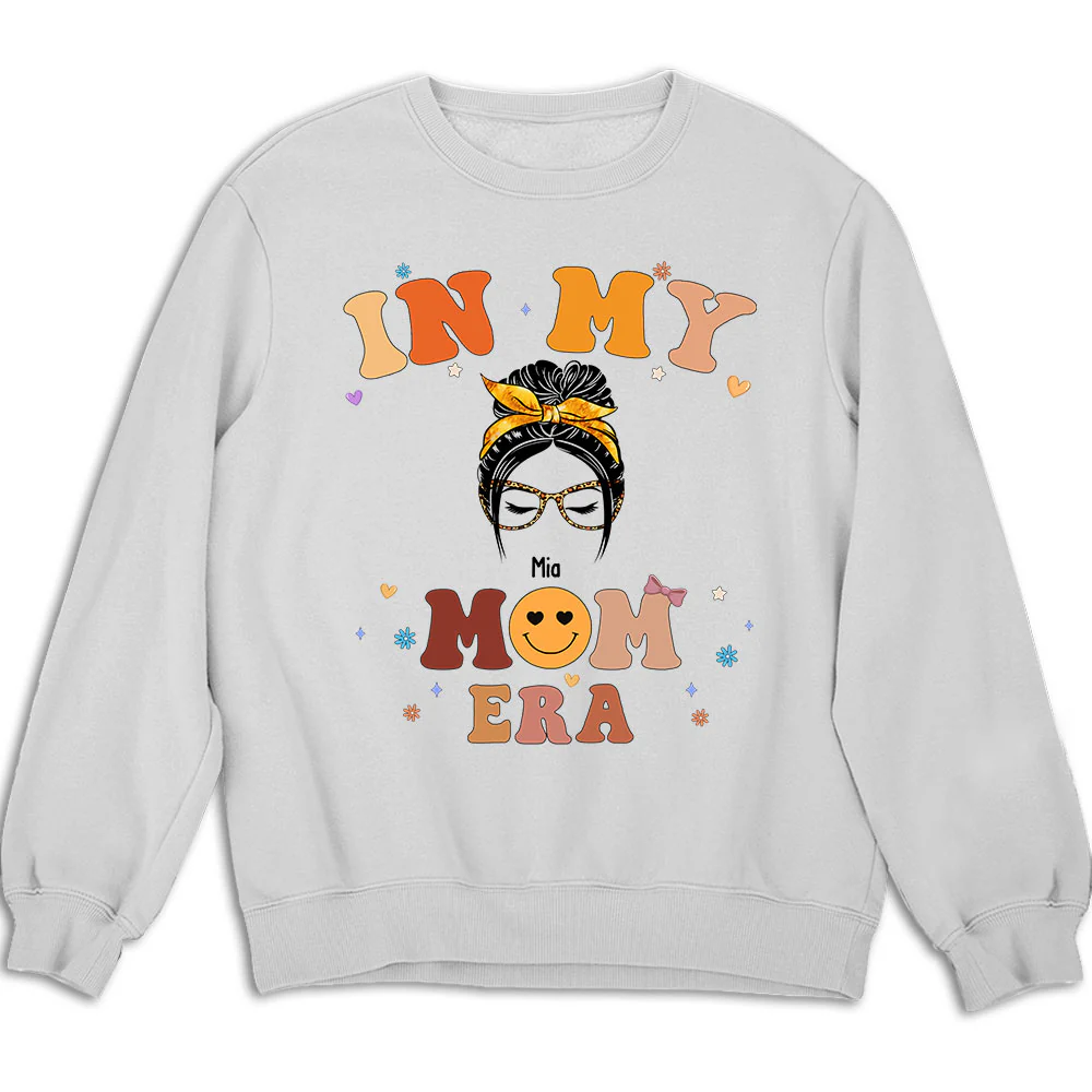 In My Mom Era - Personalized Custom Shirt - Image 4