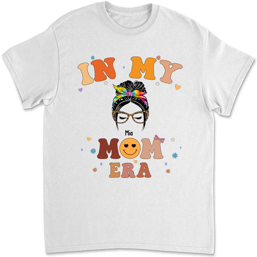 In My Mom Era - Personalized Custom Shirt - Image 6