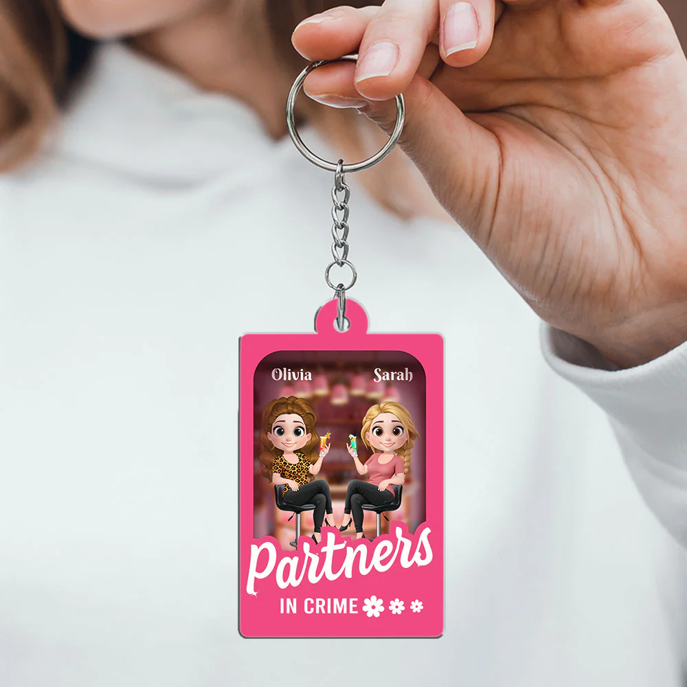 In My World - Personalized Custom Acrylic Keychain - Image 5