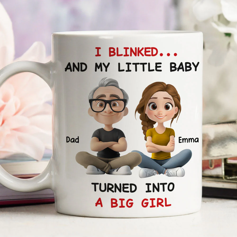 In The Blink Of An Eye - Personalized Custom Coffee Mug - Image 4