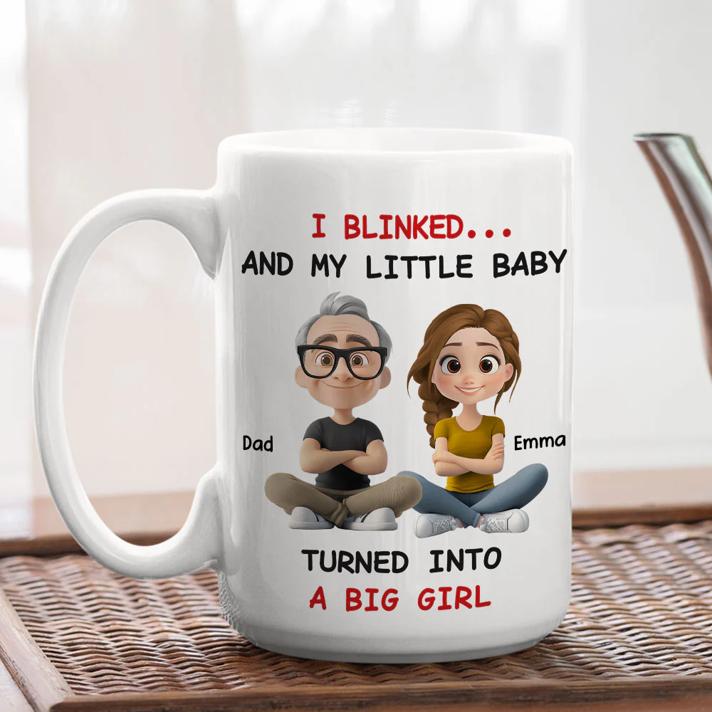 In The Blink Of An Eye - Personalized Custom Coffee Mug - Image 6