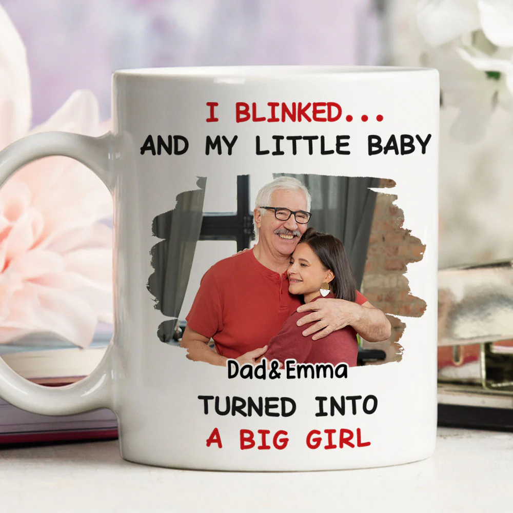 In The Blink Of An Eye Photo - Personalized Custom Coffee Mug - Image 4