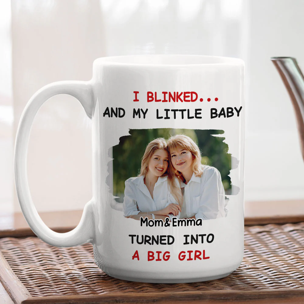 In The Blink Of An Eye Photo - Personalized Custom Coffee Mug - Image 5