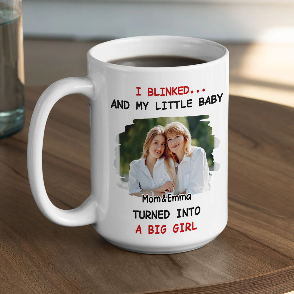 In The Blink Of An Eye Photo - Personalized Custom Coffee Mug - Image 6