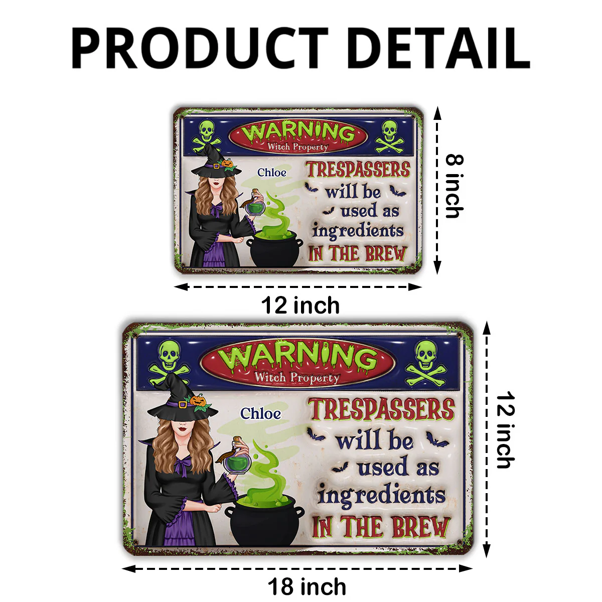 In The Brew - Personalized Custom 3D Inflated Effect Metal Sign - Image 6