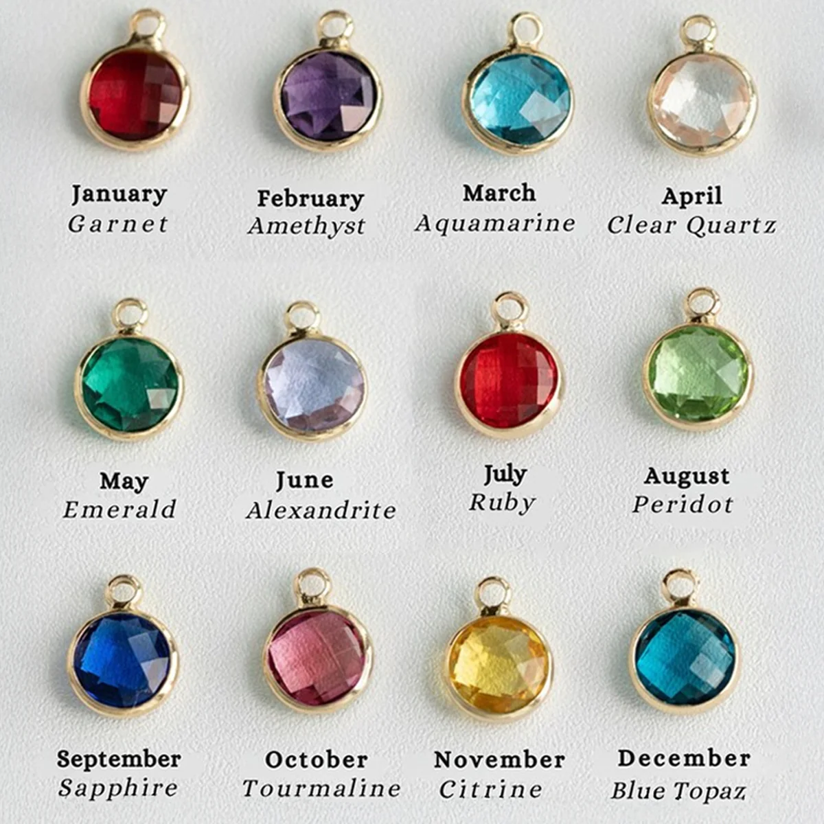 Infinity Love - Personalized Custom Birthstone Necklace - Image 8