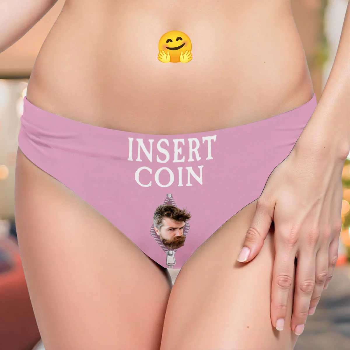 Insert Coin - Personalized Women Briefs - Image 2