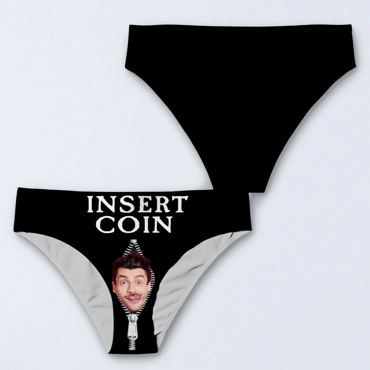 Insert Coin - Personalized Women Briefs - Image 3