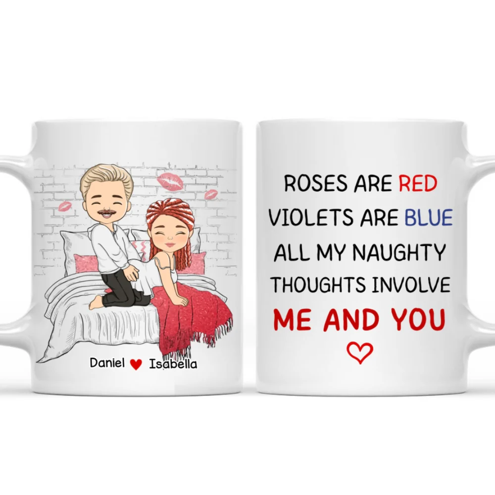 Involve Me And You - Personalized Custom Coffee Mug - Image 6