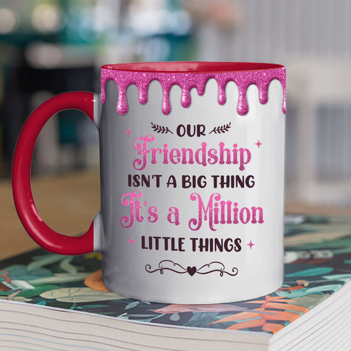 Is Not A Big Thing - Personalized Custom Accent Mug - Image 4