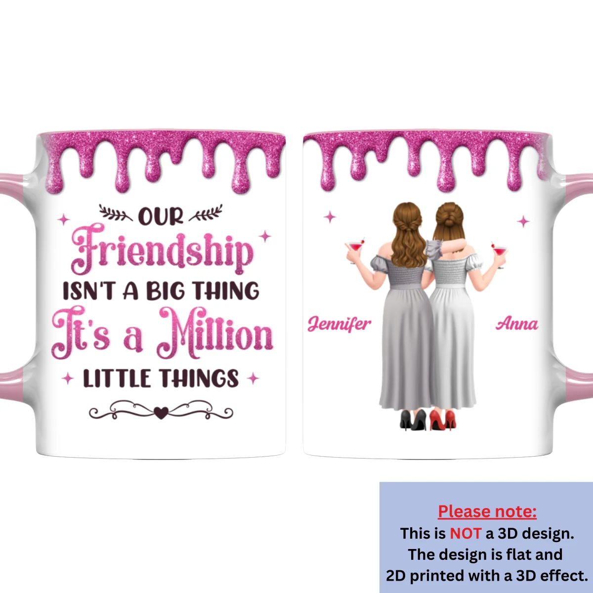Is Not A Big Thing - Personalized Custom Accent Mug - Image 8