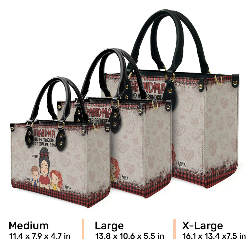 It Is A Beautiful Thing - Personalized Custom Leather Bag - Image 3