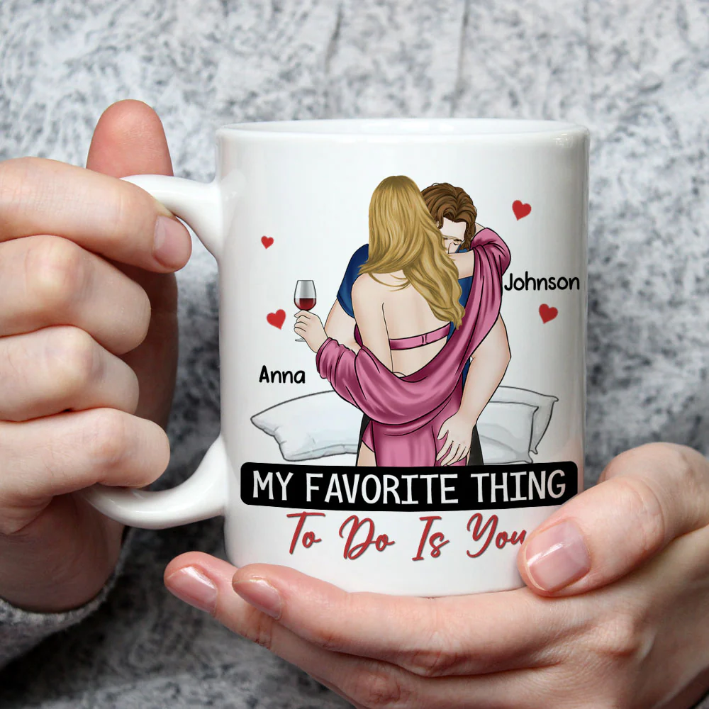 It Started With A Message - Personalized Custom Coffee Mug - Image 3