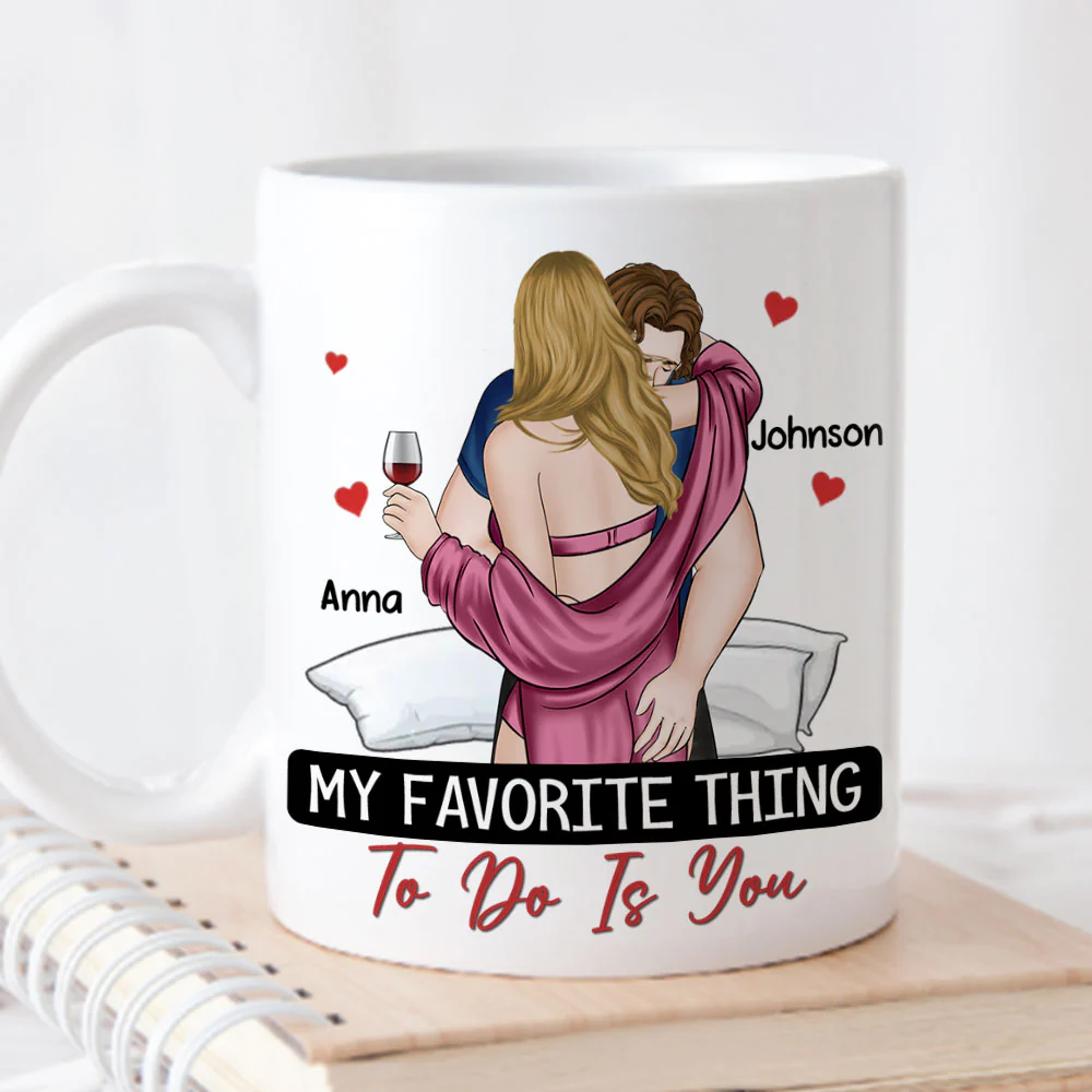 It Started With A Message - Personalized Custom Coffee Mug - Image 4