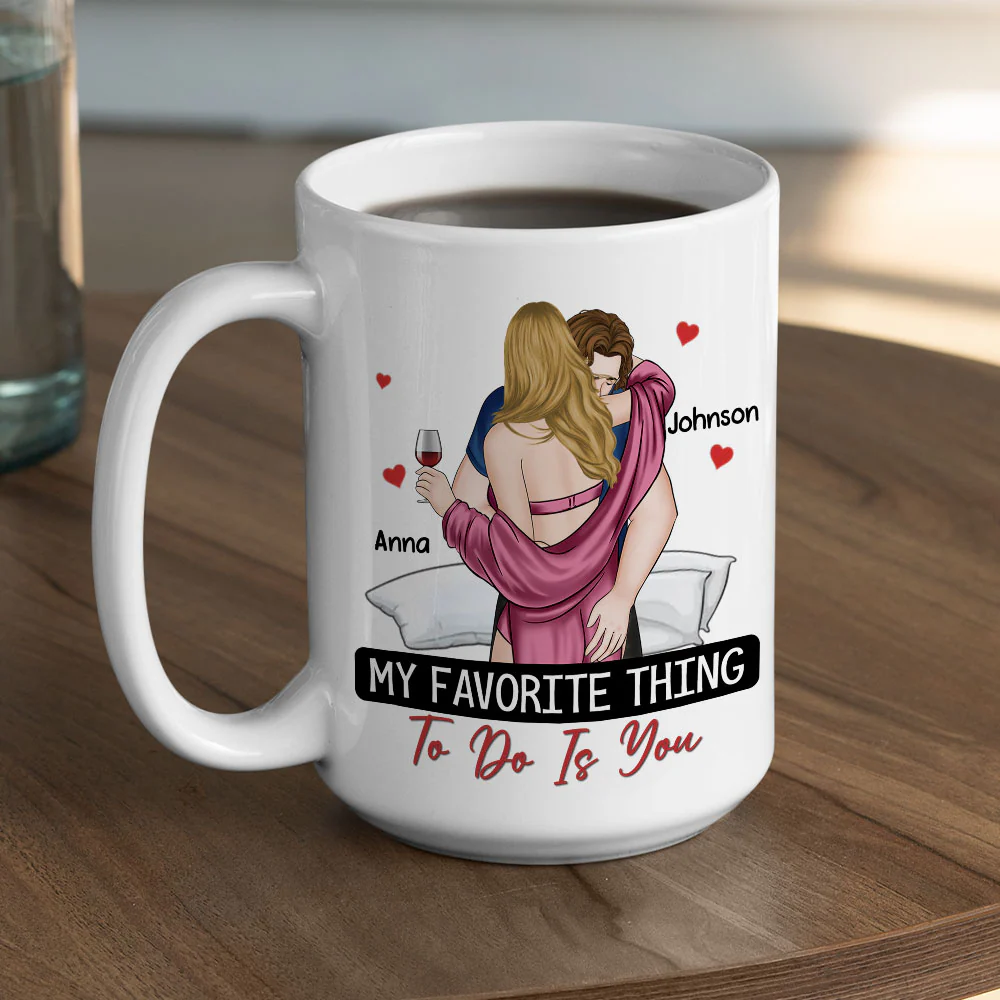 It Started With A Message - Personalized Custom Coffee Mug - Image 7
