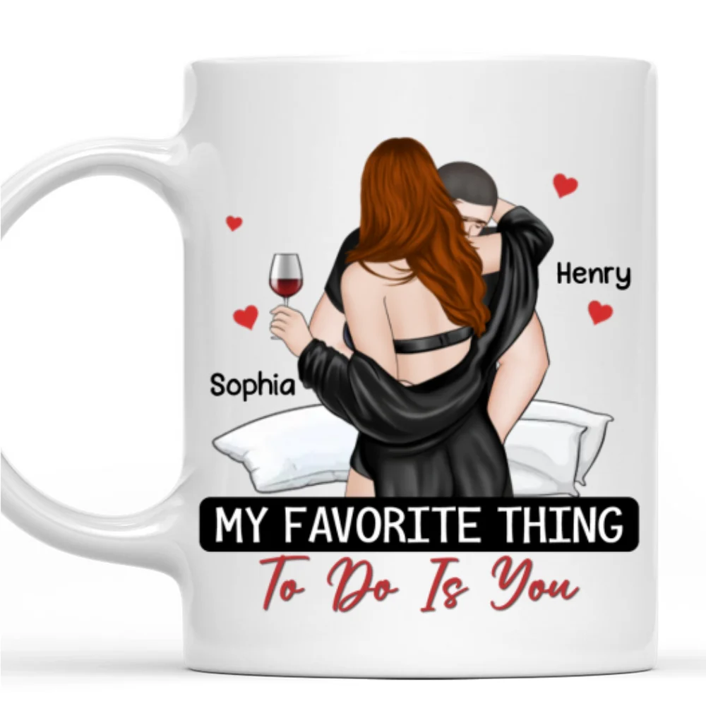 It Started With A Message - Personalized Custom Coffee Mug - Image 8