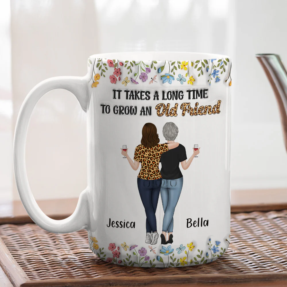 It Takes Us A Long Time - Personalized Custom 3D Inflated Effect Coffee Mug - Image 8