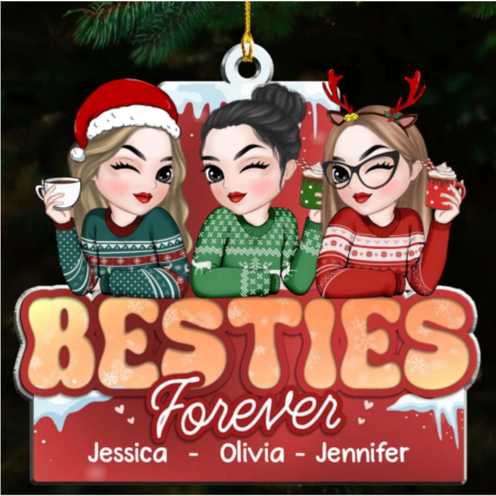 It Took Us A Long Time - Personalized Custom Acrylic Ornament - Image 5