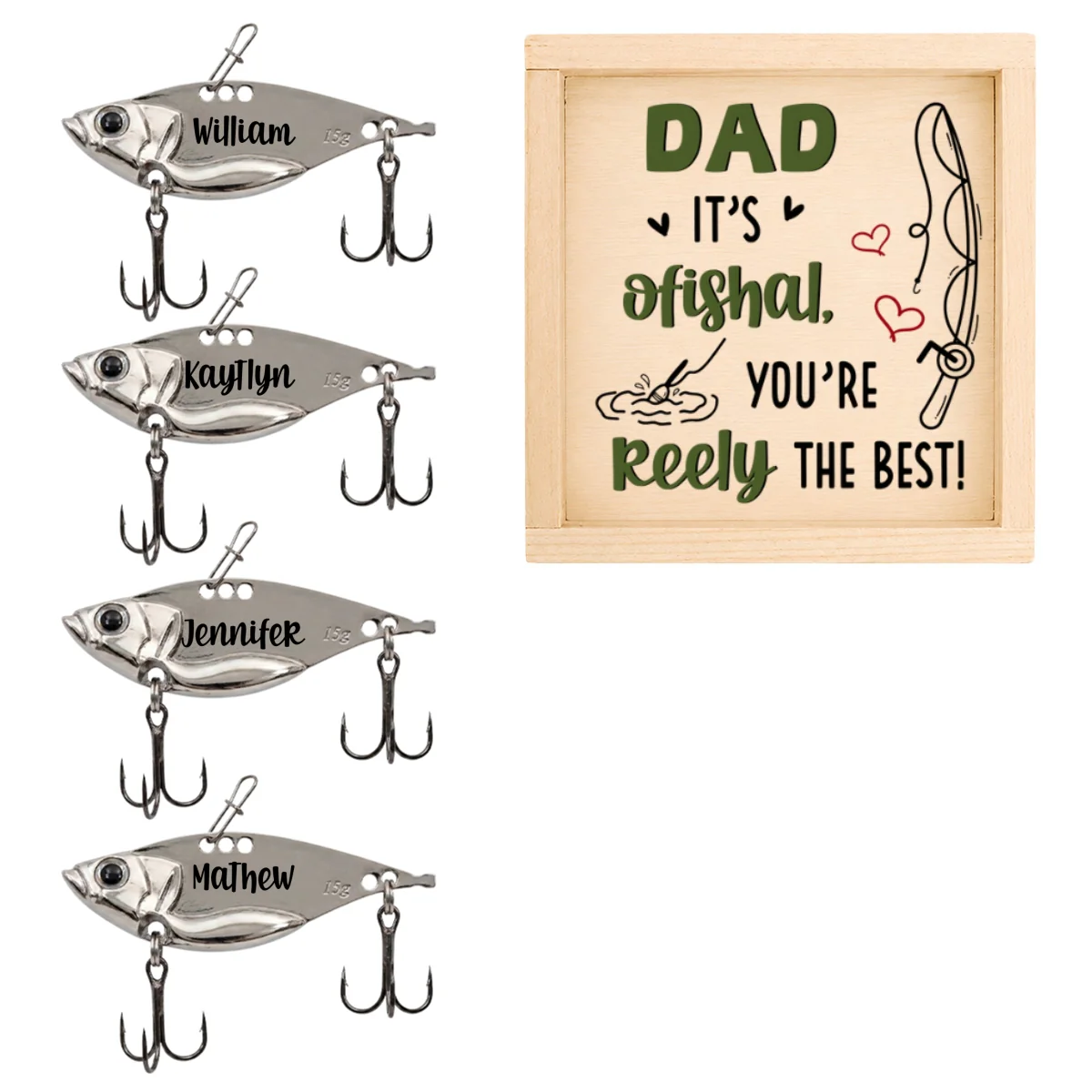 It's Ofishal - Personalized Custom Fishing Lure - Image 10
