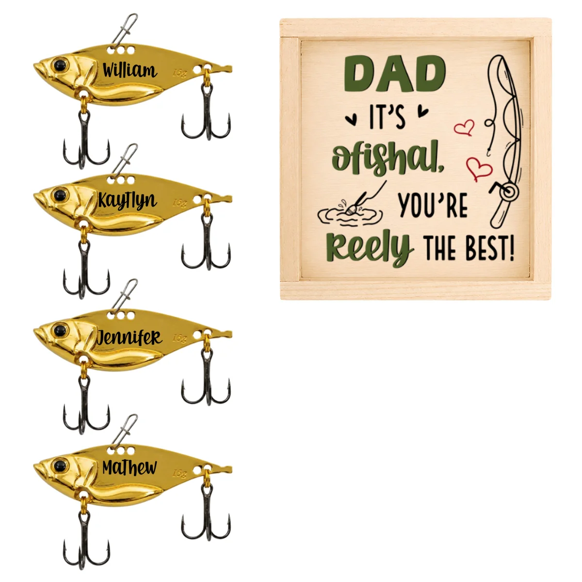It's Ofishal - Personalized Custom Fishing Lure - Image 11