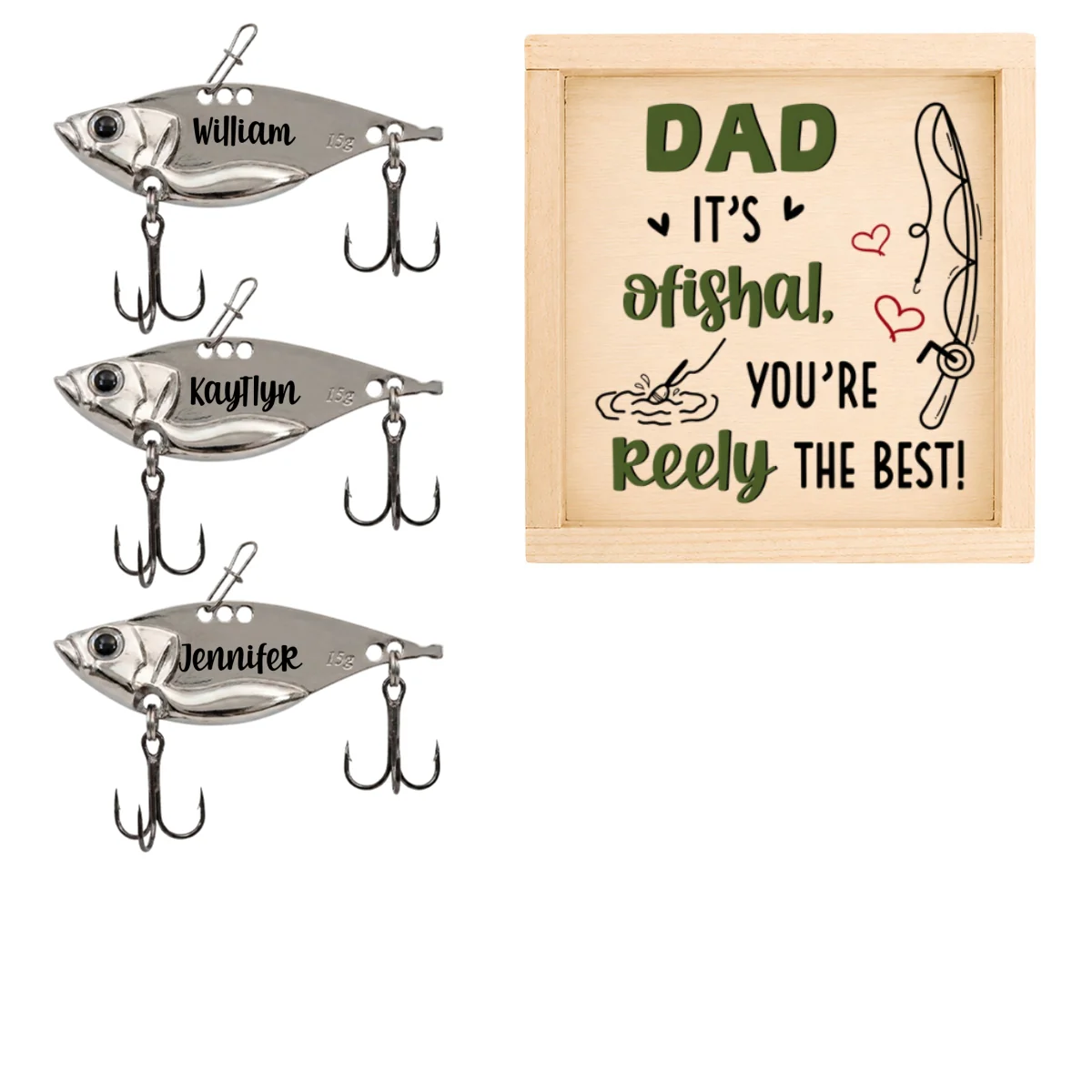 It's Ofishal - Personalized Custom Fishing Lure - Image 12