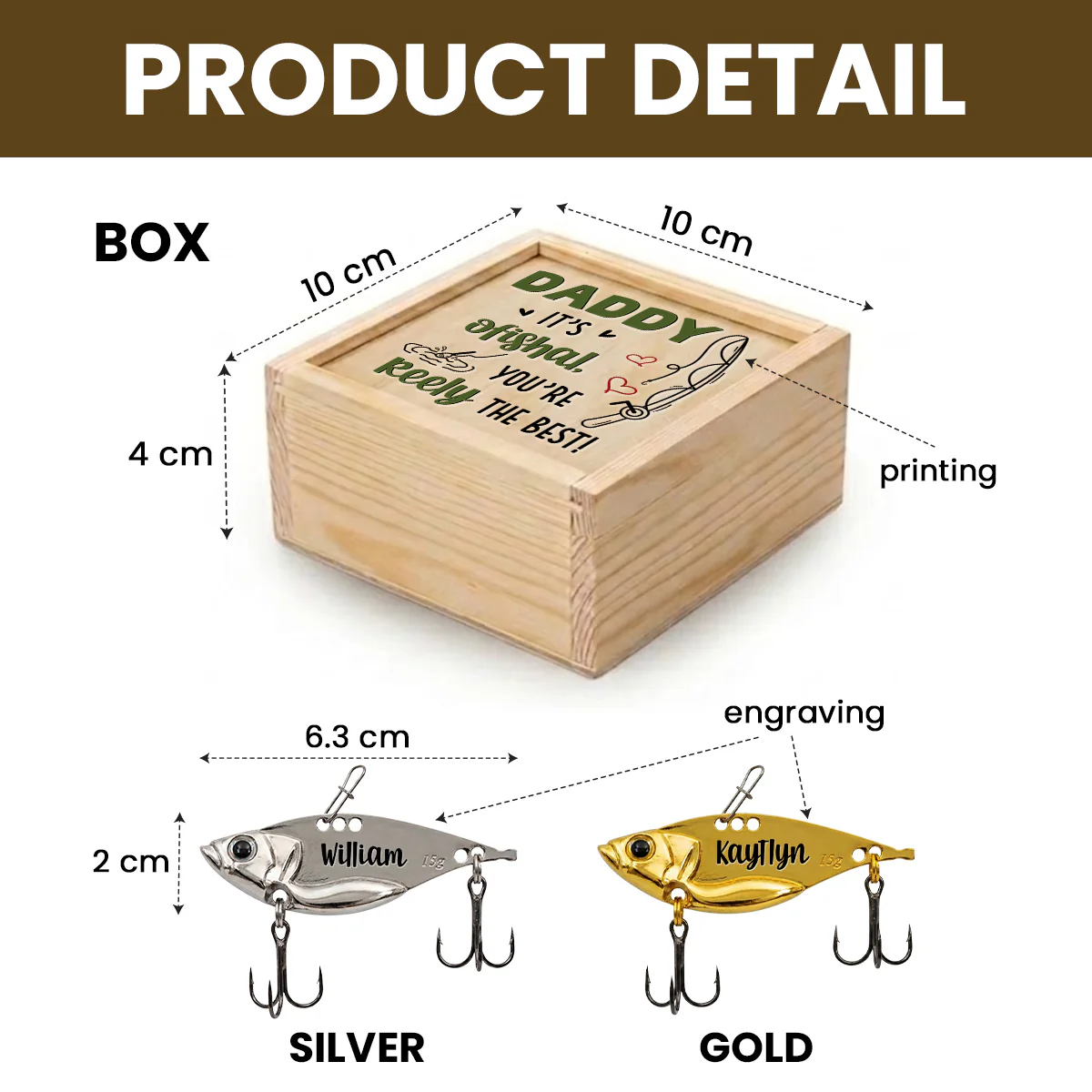 It's Ofishal - Personalized Custom Fishing Lure - Image 5
