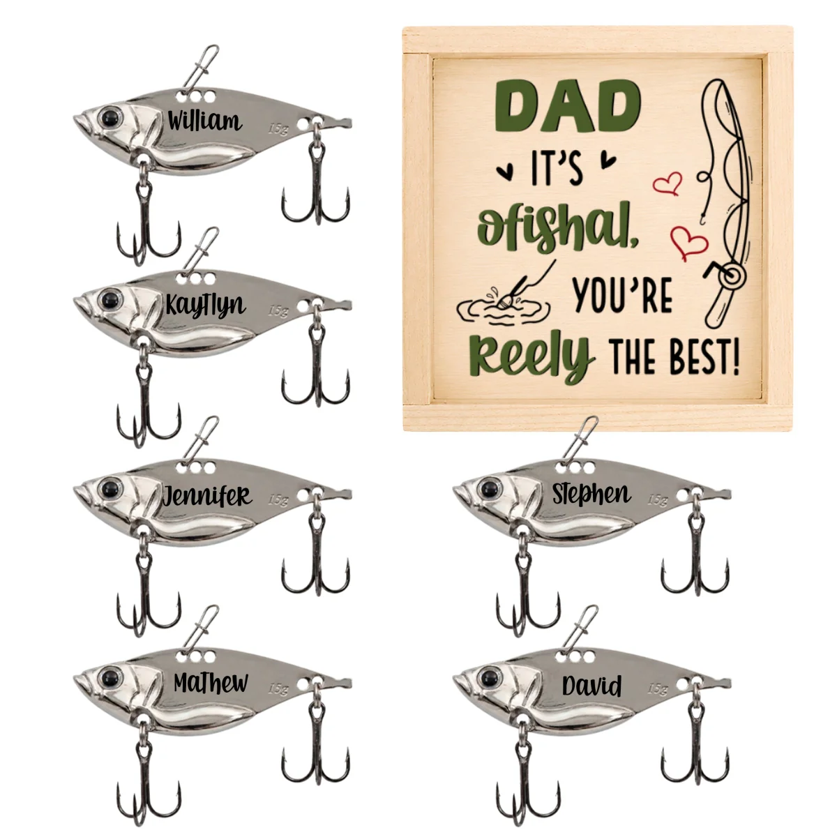 It's Ofishal - Personalized Custom Fishing Lure - Image 6
