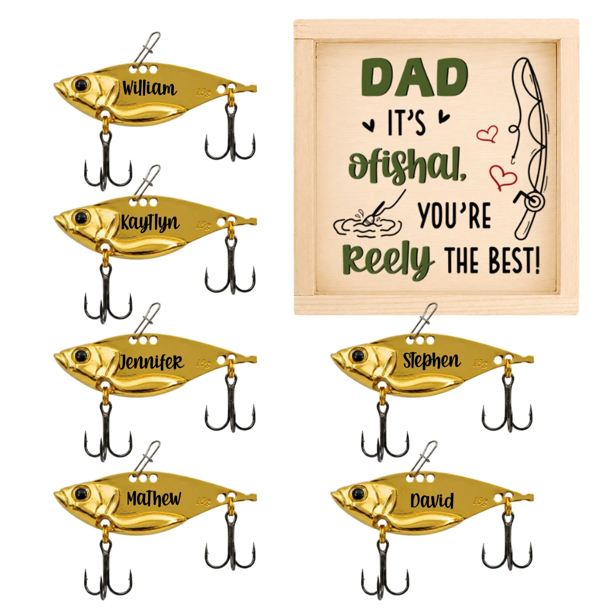 It's Ofishal - Personalized Custom Fishing Lure - Image 7
