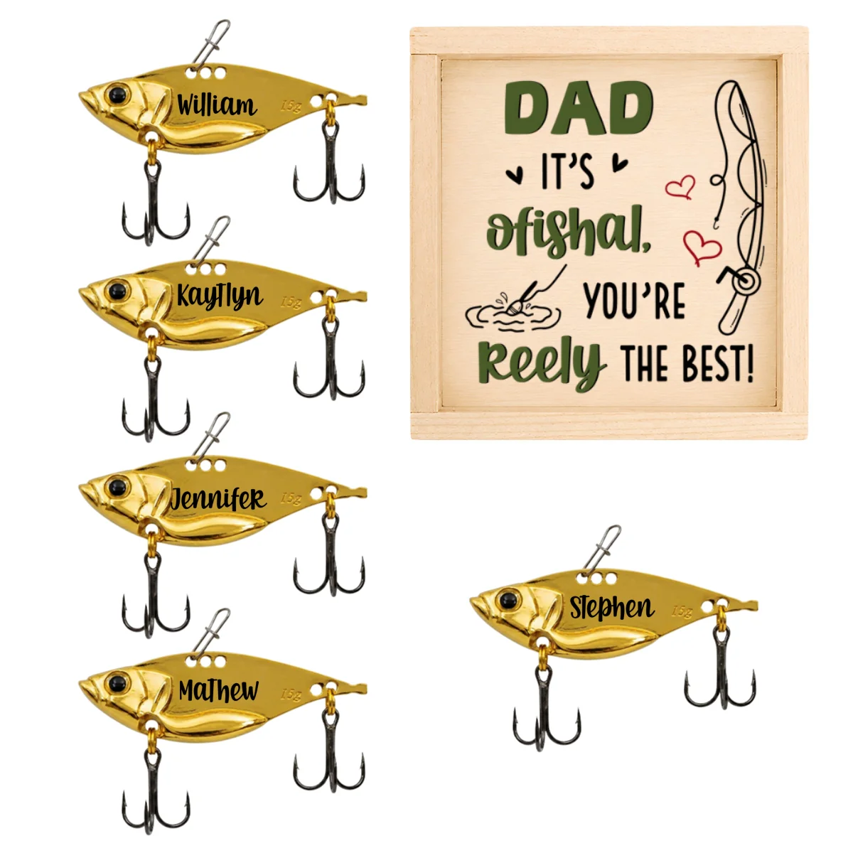 It's Ofishal - Personalized Custom Fishing Lure - Image 9