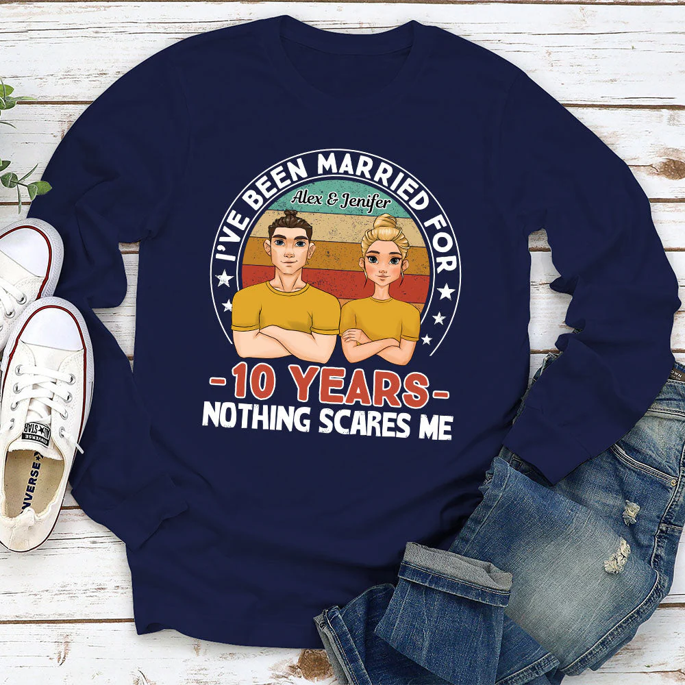 I Have Been Married - Personalized Custom Long Sleeve T-shirt - Image 2
