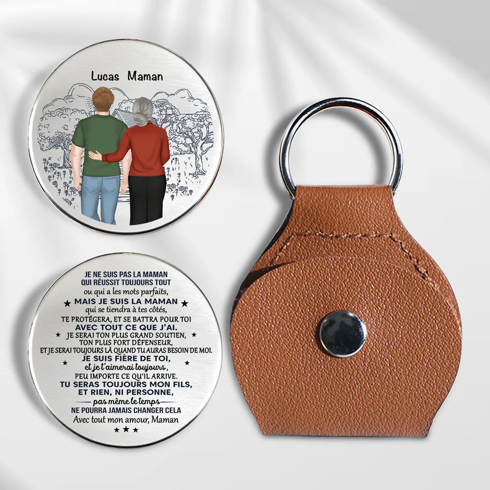 Je serai toujours ton plus grand soutien - Version Maman - Câlin de poche personnalisé