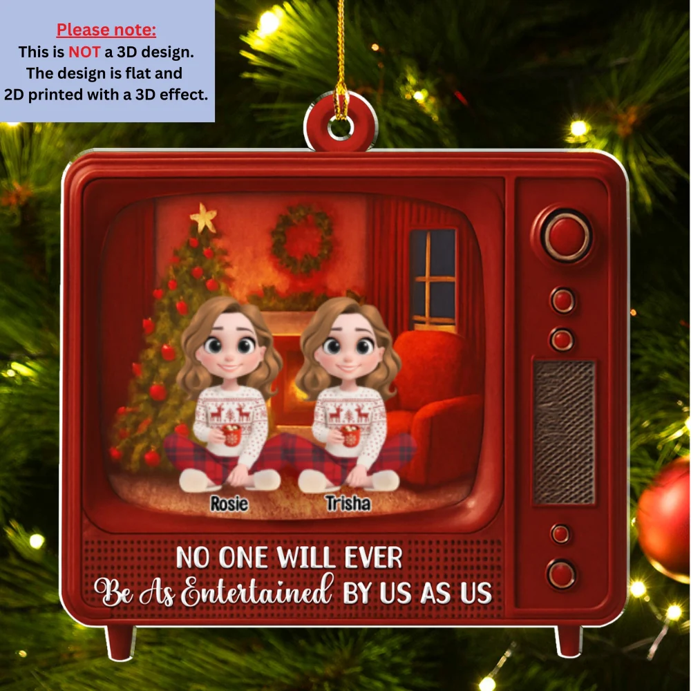 Jingle Bell Fabulous - Personalized Custom Acrylic Ornament - Image 6