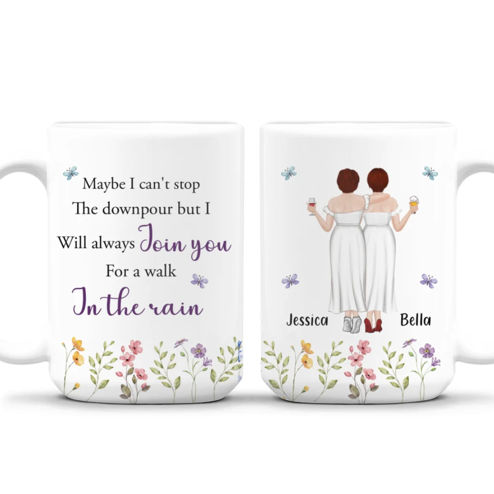 Join You For A Walk - Personalized Custom Coffee Mug - Image 8