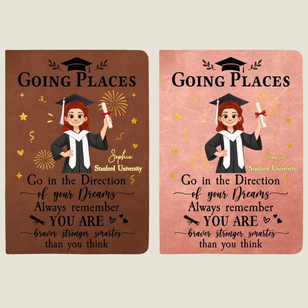 Journey Complete - Personalized Custom Leather Journal - Image 9