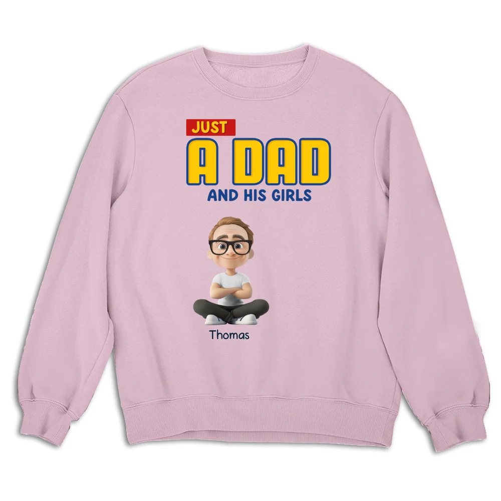Just A Dad - Personalized Custom Shirt - Image 15
