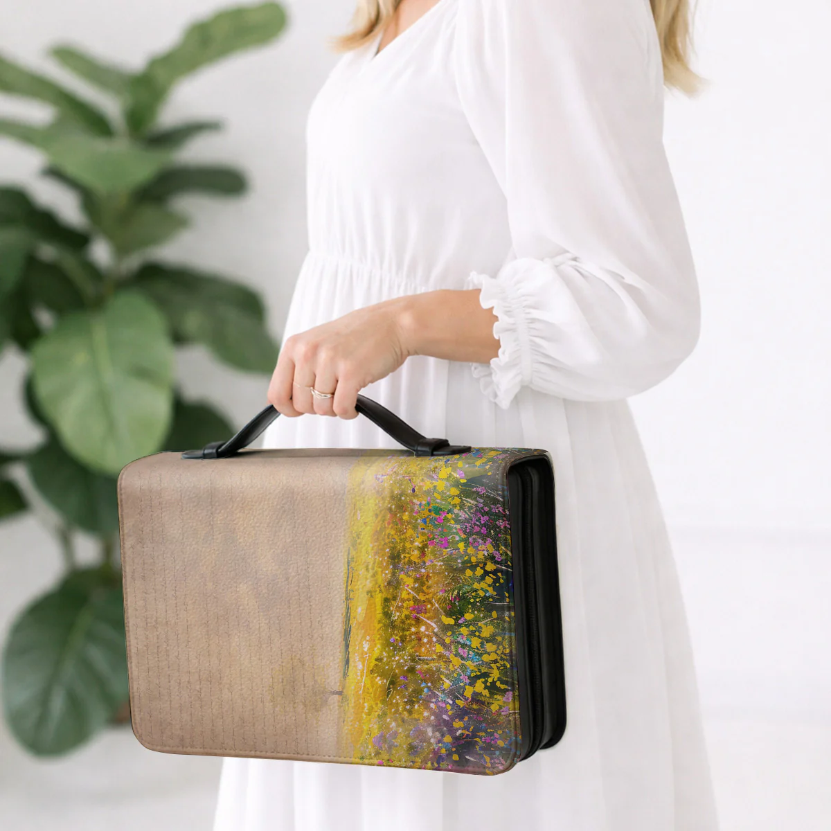 Just A Woman - Personalized Custom Bible Cover - Image 3