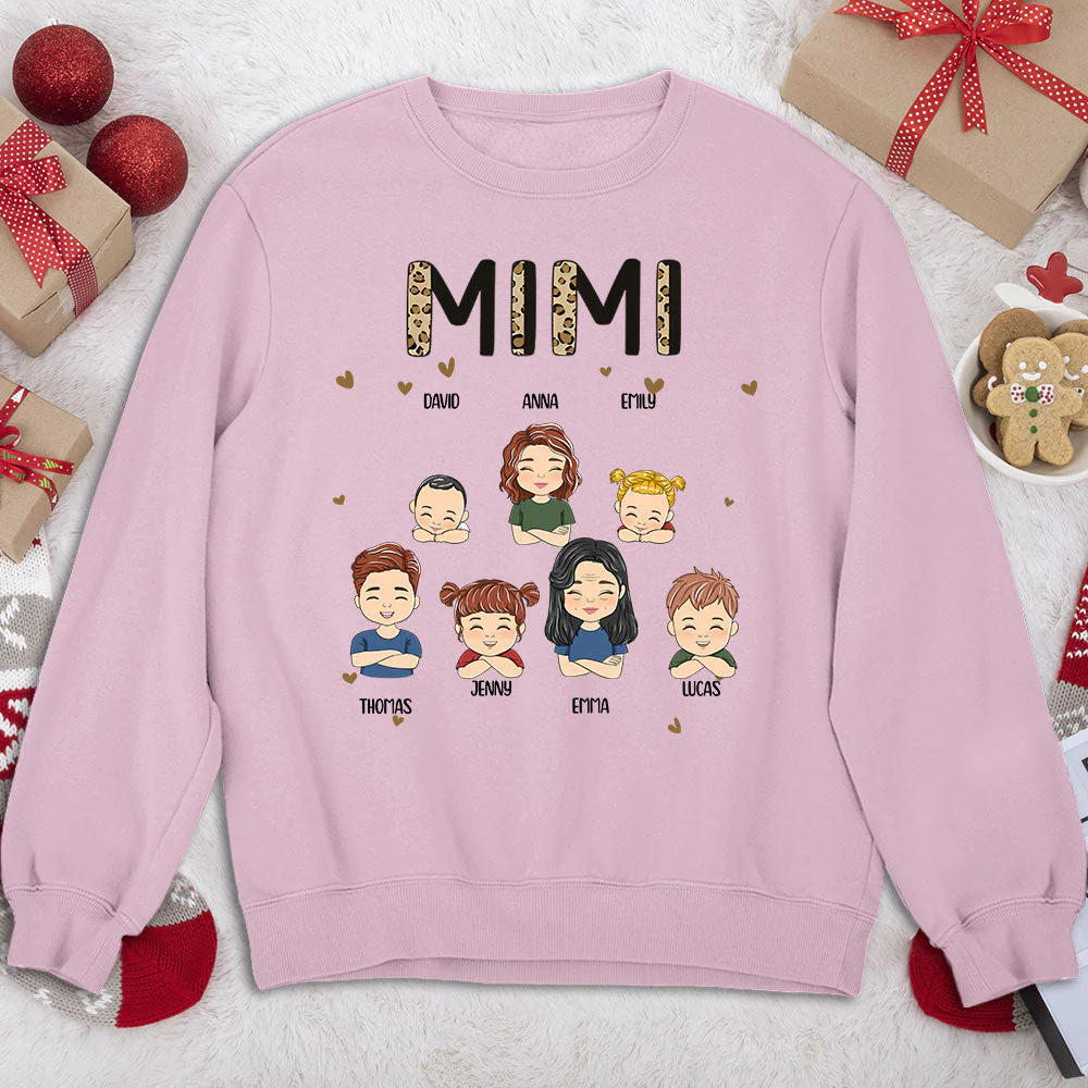 Just Call Me Grandma - Personalized Custom Sweatshirt - Image 3