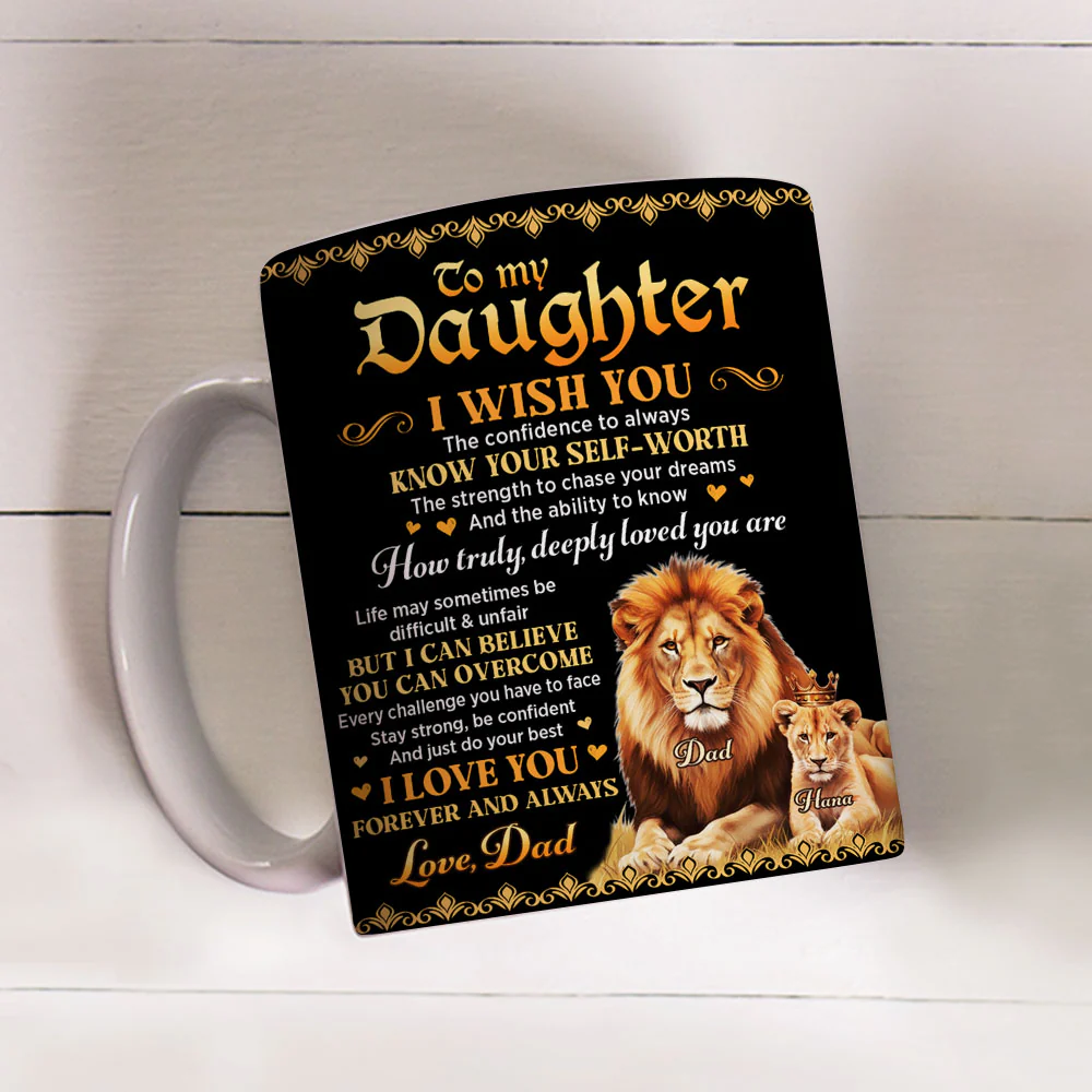Just Do Your Best - Personalized Custom Coffee Mug - Image 2