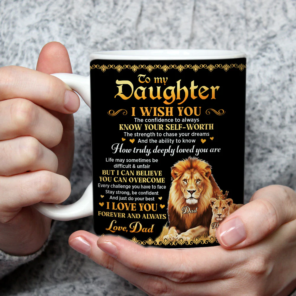 Just Do Your Best - Personalized Custom Coffee Mug - Image 3