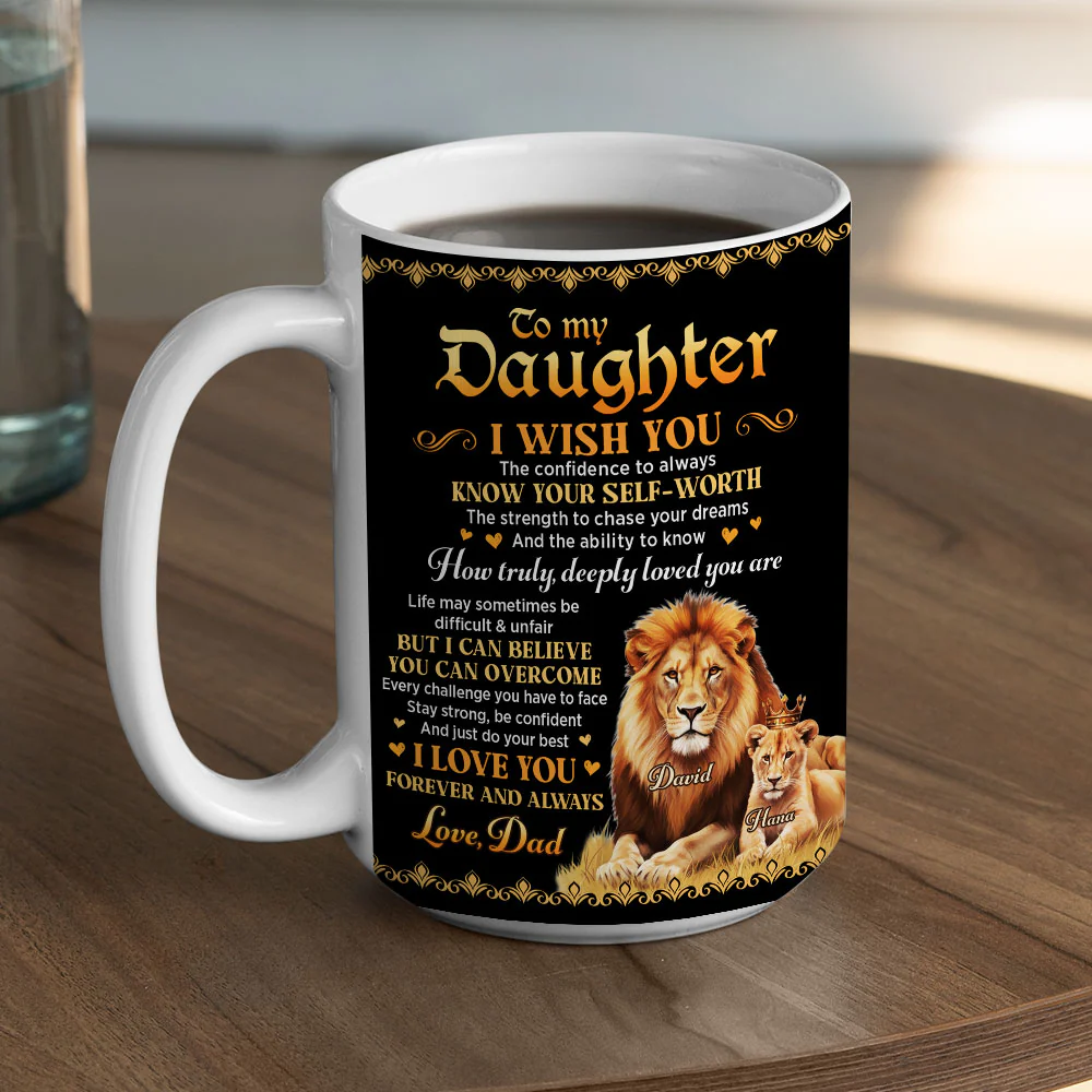 Just Do Your Best - Personalized Custom Coffee Mug - Image 4