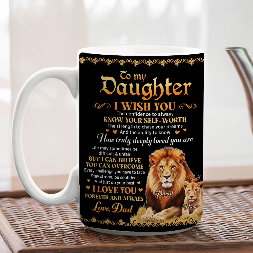 Just Do Your Best - Personalized Custom Coffee Mug - Image 5