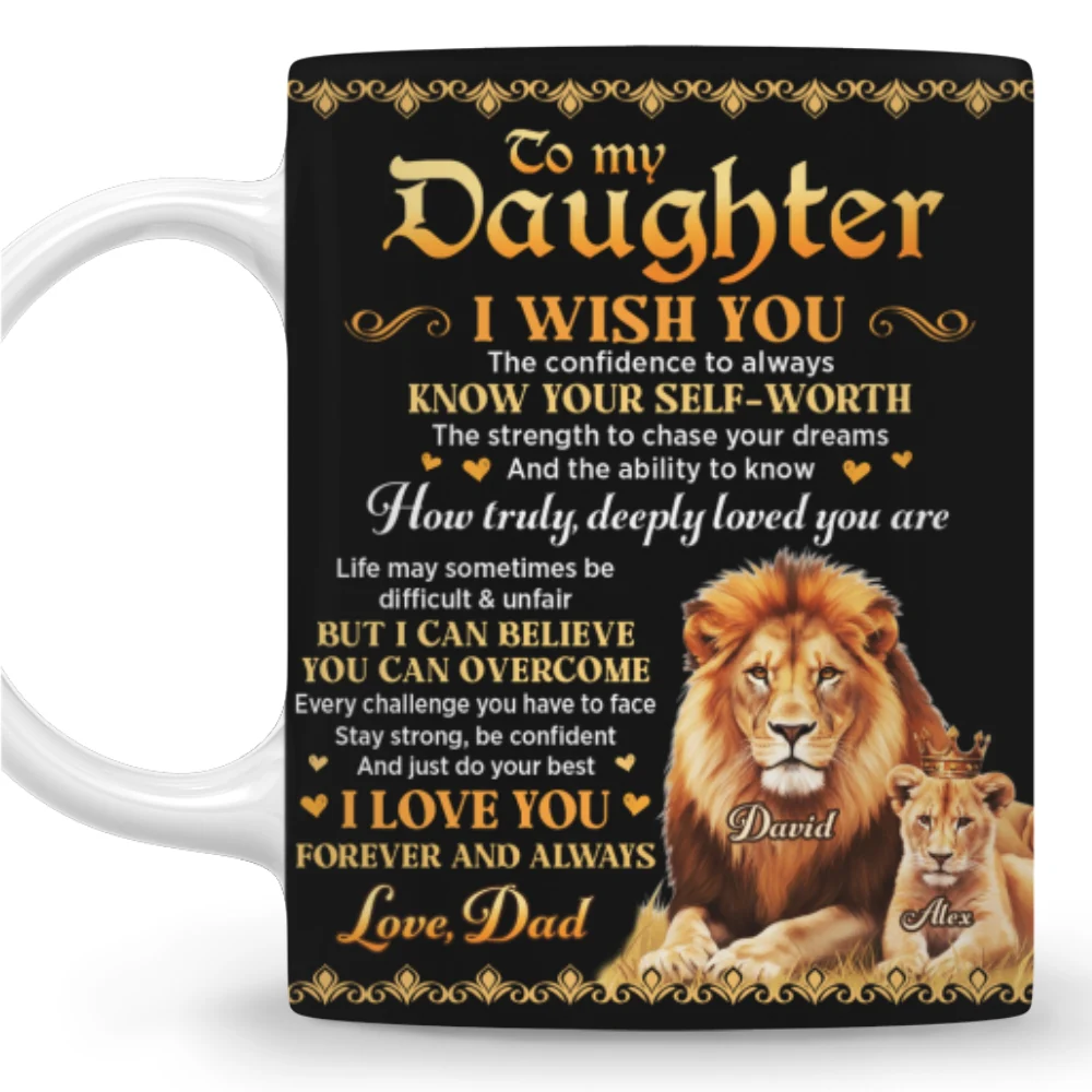 Just Do Your Best - Personalized Custom Coffee Mug - Image 7