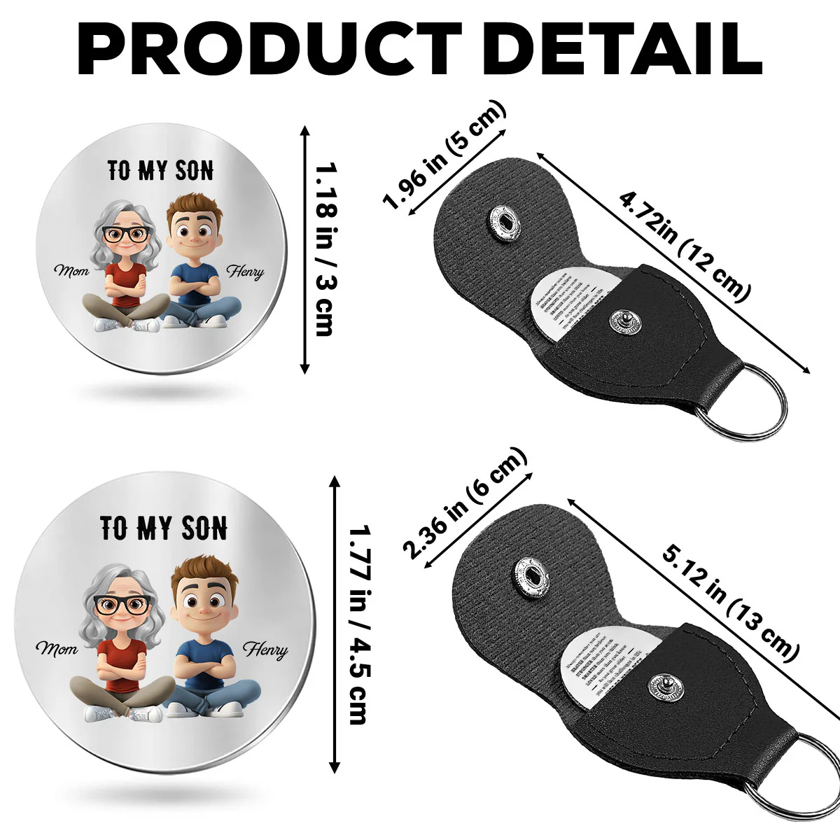 Just Do Your Best - Personalized Custom Pocket Hug - Image 5